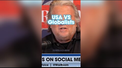 Steve Bannon: The War is MAGA Nationalists VS Globalists - 4/17/24