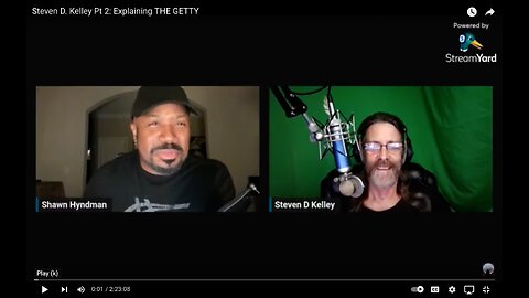 Steven D. Kelley & Shawn Hyndman Pt 2: Explaining THE GETTY / DECODED MEMORIES*** REALM 9***