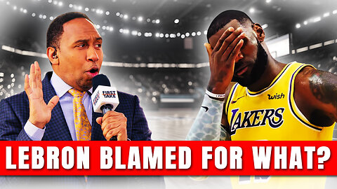 LeBron ruined it? Stephen A Smith plays the blame game