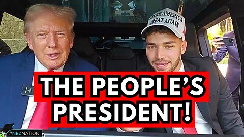 🚨MUST SEE: Trump BROKE the INTERNET in Livestream Interview with Gen Z Influencer Adin Ross