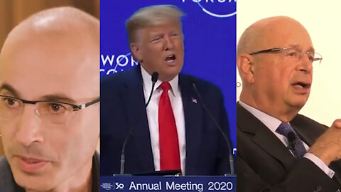 Why Do Yuval Noah Harari & Schwab Not Want Trump to Be President In 2024? | "The Worst Thing We Now Have Is All of These Authentic Leaders. When You Go to Politics You Build a Wall Between Your Mind And Your Mouth."