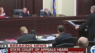 Court of Appeals hears recount case
