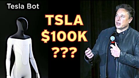 Tesla Bot Makes Tesla Stock $100,000?