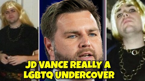 JD VANCE IS A UNDERCOVER CROSSDRESSER THESE VIDEOS OF HIM PROVES IT