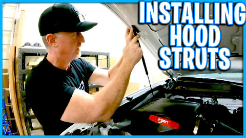 How to install hood struts on a 2022 Toyota Tacoma eps7 Are you tired of lifting that heavy hood?