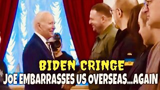 BIDEN CRINGEY UKRAINE VISIT: What is the Deal with Joe and Men's Biceps?