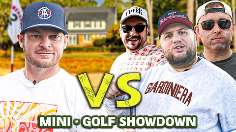 Mini Golf vs Riggs For a Weekend At Pinehurst