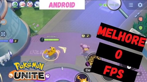 COMO AUMENTAR O FPS NO POKÉMON UNITE ANDROID