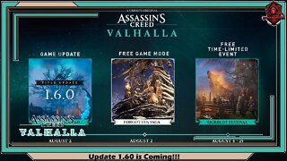 Assassin's Creed Valhalla- Update 1.60 is Coming!!!