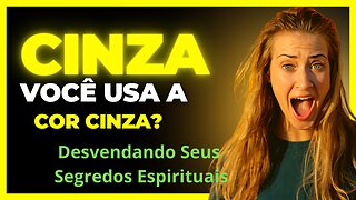 o Significado Espiritual Profundo da Cor Cinza