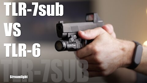 Streamlight TLR-7sub VS TLR-6 Review from The Gun Channel | P365XL | TLR7sub wiggle problem SOLVED
