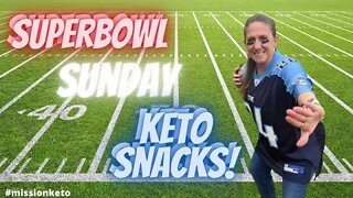 KETO SUPERBOWL SNACKS!! | KETO DIPS | MISSION KETO | SUPERBOWL SUNDAY SNACKS