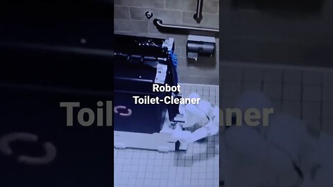 Robot Toilet-Cleaner #technical #robotic #automation