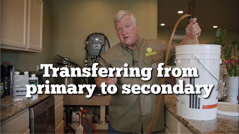 #Brewday: How to Brew Beer at Home! Transferring from Primary to Secondary Fermenter - Part 2 of 3