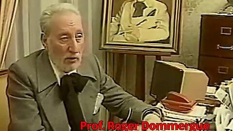 "French Jewish Prof. Roger Dommergue on WWII & the Holocaust" (1982)