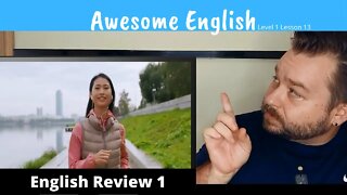 Awesome English Lesson 13 Review English Lesson