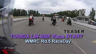 Pro Racer Motovlog: 279cc Tianda vs. Husky450 vs. KTM RC390 MotoAmerica Racer LWSB Race START TEASER