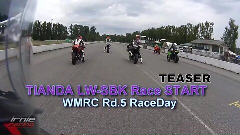 Pro Racer Motovlog: 279cc Tianda vs. Husky450 vs. KTM RC390 MotoAmerica Racer LWSB Race START TEASER