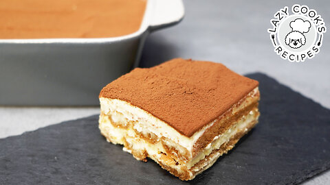 🍰 Tiramisu | 👨🏻‍🍳👩🏻‍🍳 Lazy Cook's Recipes