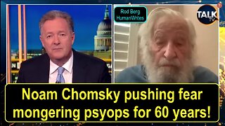 NOAM CHOMSKY PUSHING DANGEROUS DOOMSDAY LIES FOR 60 YEARS!