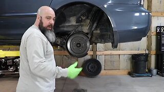 Removing A Stuck Disc Brake Rotor/Drum