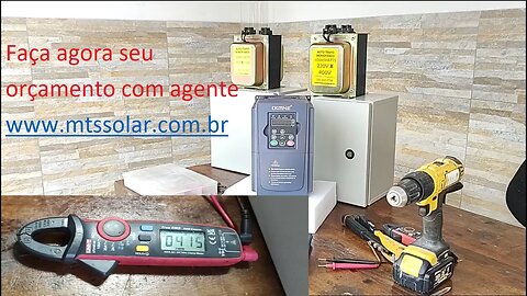 Transformador sobre medidas para bombas e inversores