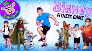 ❄️ DISNEY KIDS Fitness Game | Bobo P.E. Brain Break | FUNNY