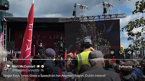 Ireland Rally : abortion testimony Pussycats Dolls : Kaya Jones part 2