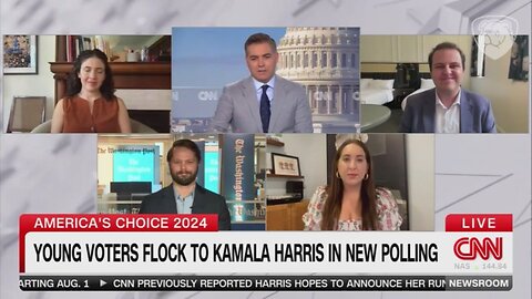 CNN Desperately Tries To Hype Harris As 'Cool Aunt'