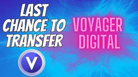 Voyager Digital This Is Your Last Chance! VGX Token