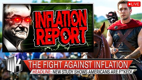 CPI Inflation Report (Markets React LIVE!) || The MK Show