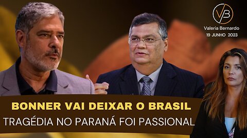 William Bonner vai embora do Brasil - Ataque na Escola no Paraná Foi um Crime Passional