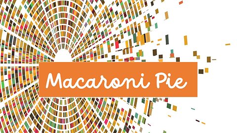 Daily Meditation Plus Macaroni Pie
