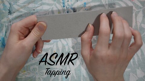 ASMR Tapping For Sleep | (No Talking) | Cardboard, Plastic, & Packaging