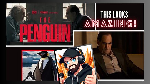 Colin is winning an Emmy for this! THE PENGUIN (TV Series) Trailer Reaction/Review/Breakdown!