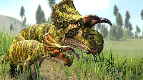 Nasci no Meio da Migração, Vida de Avaceratops - The Isle