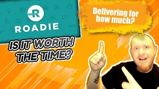 How much did I make on the Roadie Delivery app?