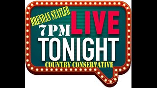 JOIN ME AND BRENDAN STATLER FOR TONIGHTS PRIMARY ELECTIONS @ 7PM AS WE WILL GIVE YOU LIVE RESULTS
