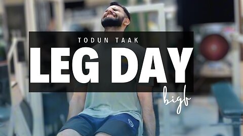 leg day twice a week| bigger legs | BigF