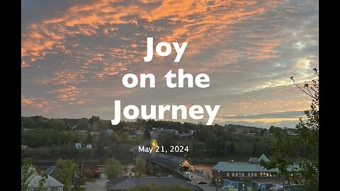 God Will Take Care of You - Joy on the Journey (May 21)