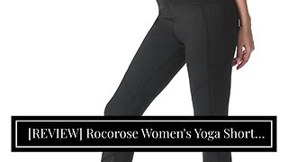 [REVIEW] Rocorose Women's Yoga Shorts Tummy Control 4 Way Stretch High Waist Workout Running Sh...