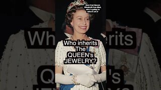 Who Inherits Queen Elizabeth's Jewelry? #shorts