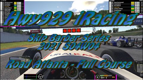 Be careful what you wish for | Hwy929 iRacing 2021S04W04 | Skip Barber | Road Atlanta - Full Course