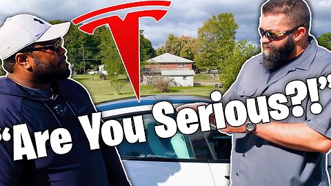 Hellcat Owner Can't Believe Tesla Model 3 Acceleration! - Tesla Model 3 Test Drive Makes a Believer!