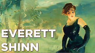 Everett Shinn: A Collection of 41 Paintings