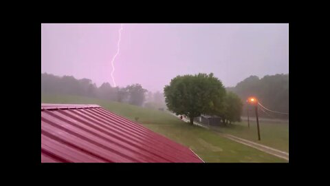 Lightning & Thunder Livingston Tennessee ⚡️ ⛈