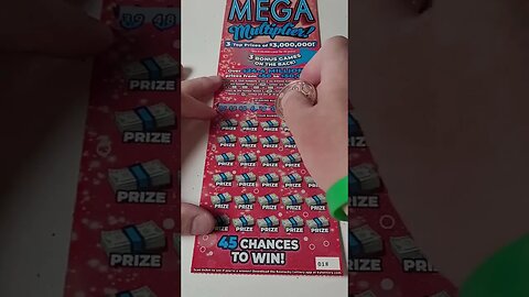 $30 Mega Lottery Ticket TEST!