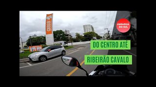 Saída do Centro de Jaraguá do Sul até o Ribeirão Cavalo pela BR-280