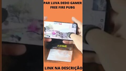 Luva de Dedo Gamer Par Para Pubg Free Fire Call Of Duty Sensi