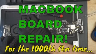 A1466 Macbook Air 24 mA no PM_SLP_S4_L logic board repair